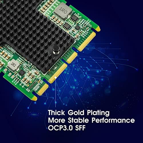 Hunção 10GB OCP3.0 Card de rede com chipset Intel 82599, portas SFP+ PCI Adaptador Ethernet duplo SFP+