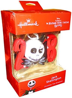 The Nightmare Before Christmas Jack Skellington Head 2018 Hallmark Christmas Tree Ornament - Disney's Walgreens