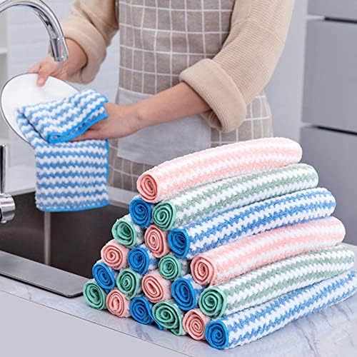 Yoovat StrasaPoit Microfiber Cleaning Rab, panos de limpeza de microfibra super absorventes, toalhas