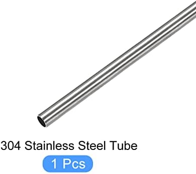 Metallixity 304 Tubo de aço inoxidável, tubulação reta - para móveis para casa, máquinas