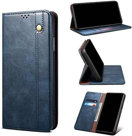 Capa de capa de telefone compatível com a Huawei Honor 60, 2 em 1 Caixa de carteira com porta -carteira, estojo de carteira de couro PU Premium com suporte magnético