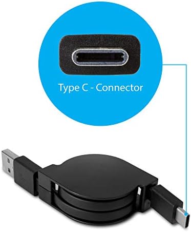 Cabo de onda de caixa compatível com Bang & Olufsen Beoplay Portal-Minisync-USB-A para USB Tipo-C,