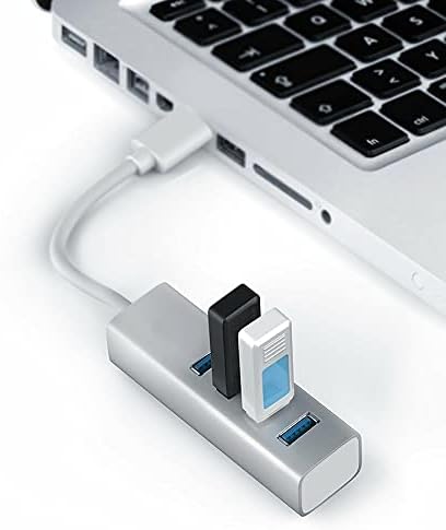 Conectores 4 porta USB 3.0 Super Speed ​​USB Hub para laptop de computador