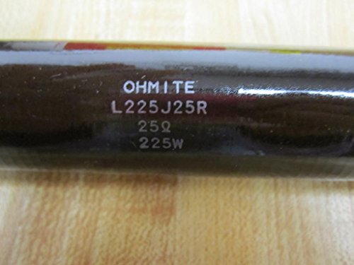Resistor de Ohmita, Power, 25 ohm, 225W, 5% - L225J25R