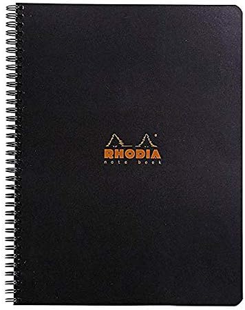 Black Exaclair Rhodia Notebook 9x11