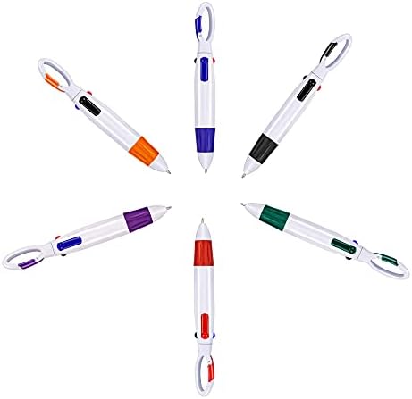 Canetas de canetas de transporte de 30 pcs a granel 4 canetas coloridas em uma caneta de 4 polegadas